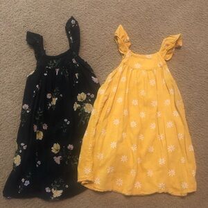 2 TODDLERS SUMMER DRESSES BY OLD NAVY SIZE 2T